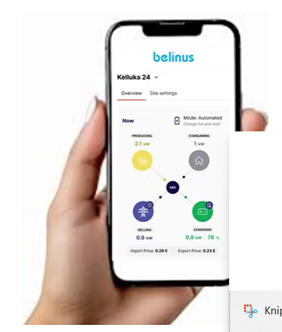 Belinus EMS — Energy Management System App